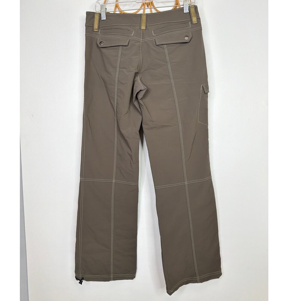 Athleta vintage dipper pants tan/brown 6 - Picture 4 of 6